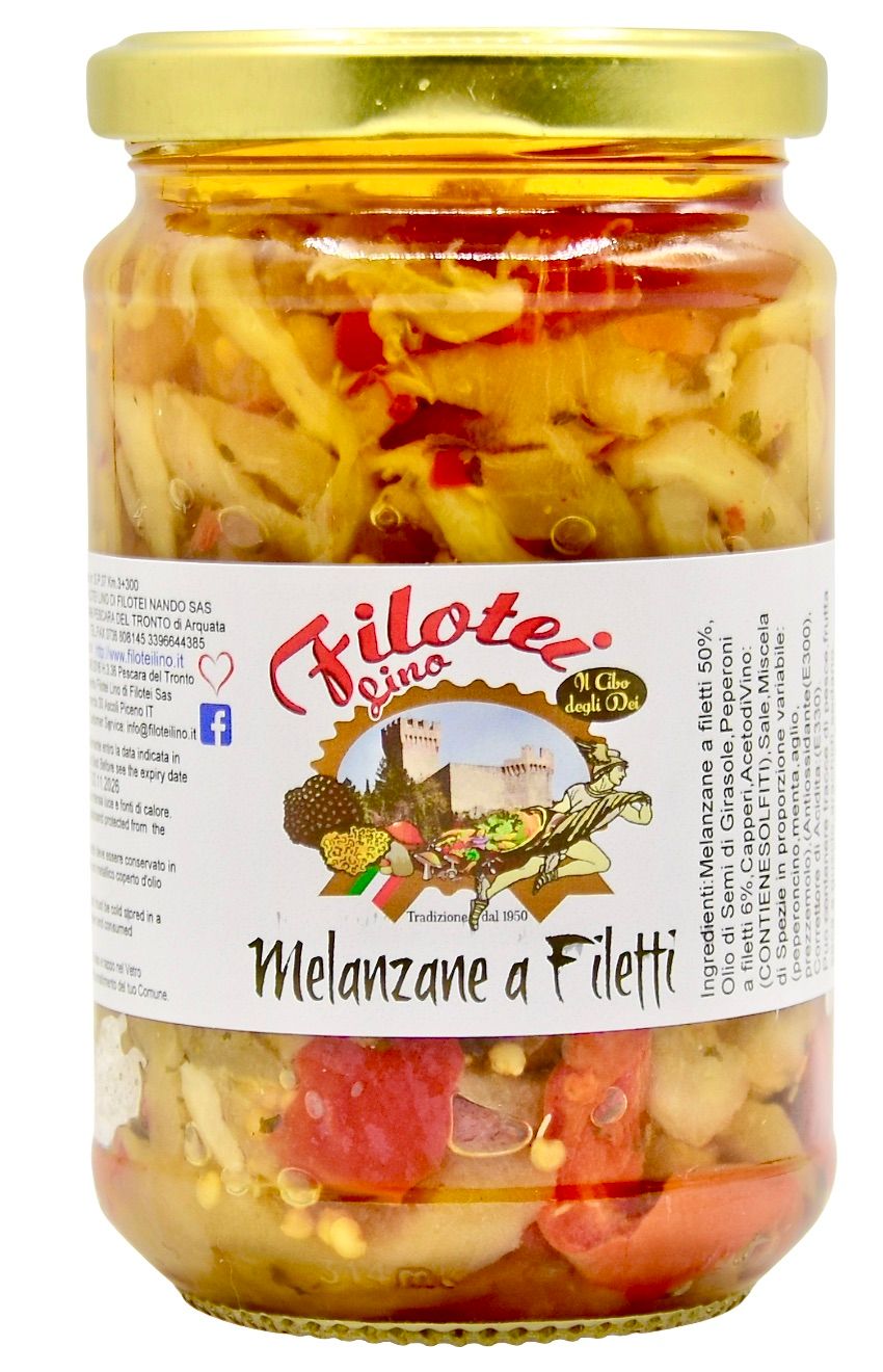 MELANZANE A FILETTI - 280GR