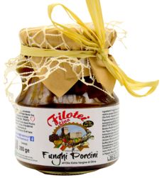 FUNGHI PORCINI INTERI IN OLIO EVO - 280GR