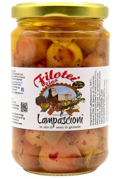 LAMPASCIONI  IN OLIO DI SEMI DI GIRASOLE - 280GR