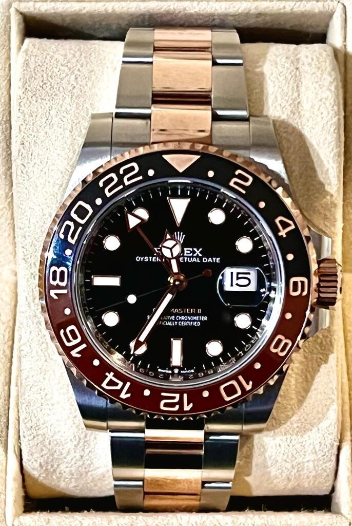 ROLEX GMT MASTER II ROOT BEER