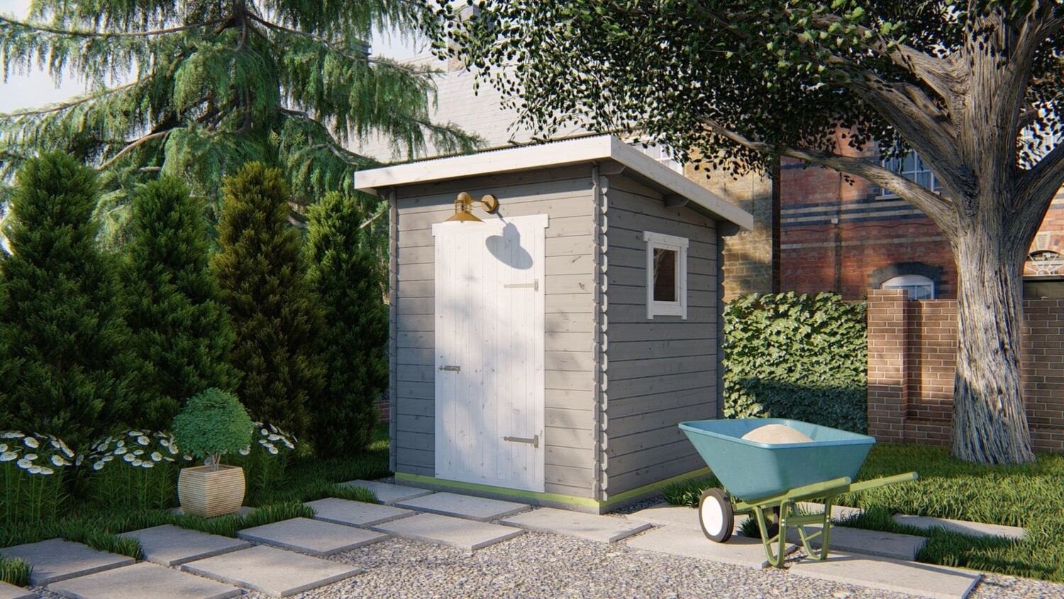 Blokhut - Tuinhuis 19mm Eigo