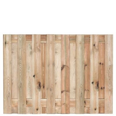 Tuinscherm Coevorden 15+2, Size: Coevorden 130x180cm