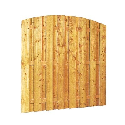 Budget Scherm Grenen Toog 18-planks
