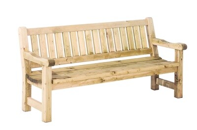 Bank Luuk, 40 mm dik, 96 x 200 x 74 cm (HxBxD).