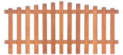 Hardhouten tuinhek toog