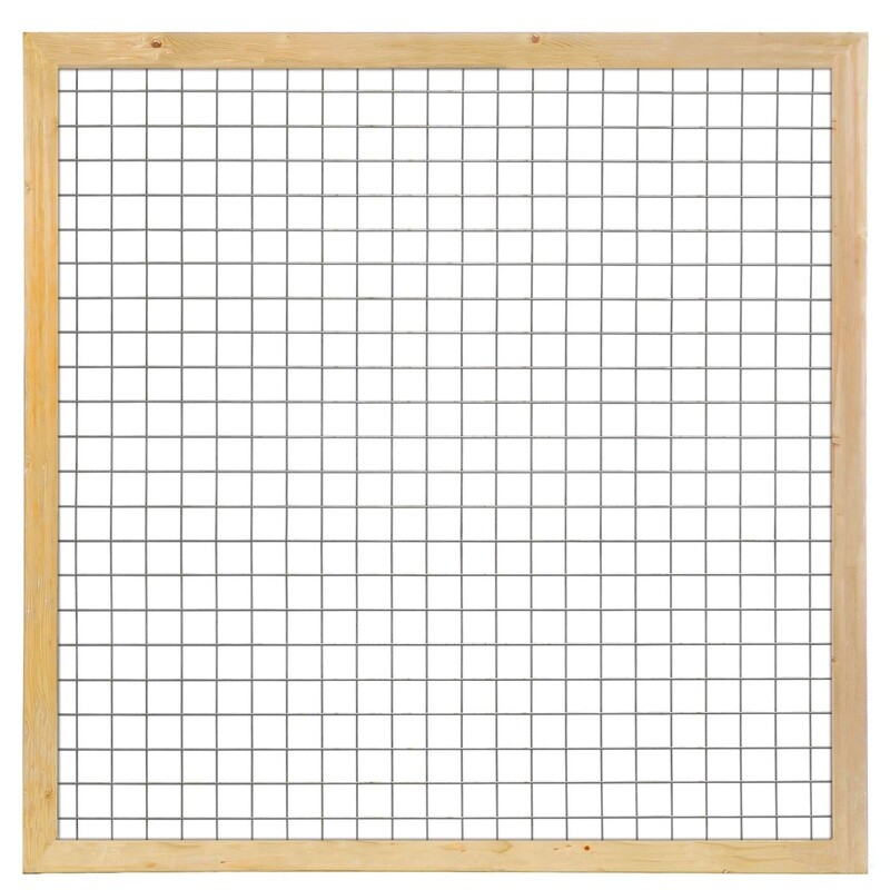 Gaaselement met kader 45x45mm Geïmpr.