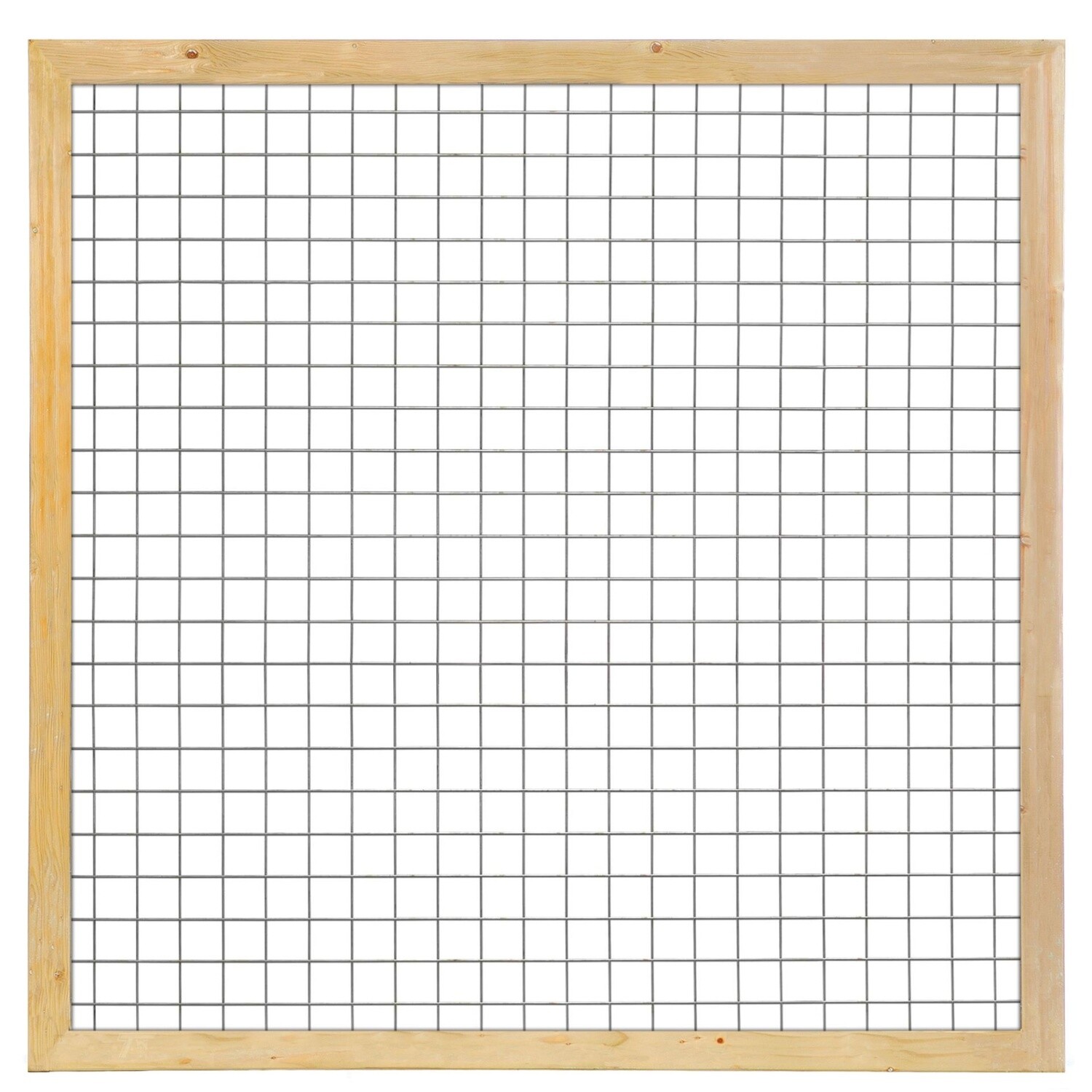 Gaaselement met kader 45x45mm Geïmpr., Size: H180xB180cm GEÏMPREGNEERD
