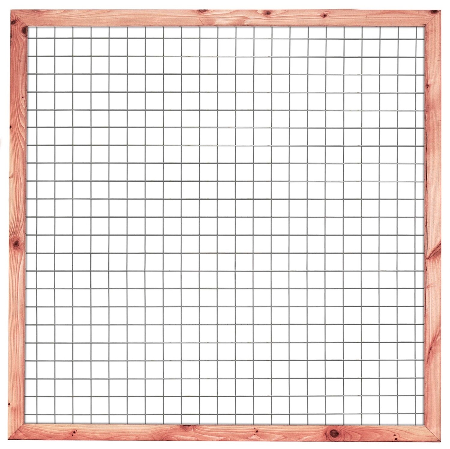 Gaaselement met kader 45x70 Douglas, Size: H180xB180cm lariks/douglas