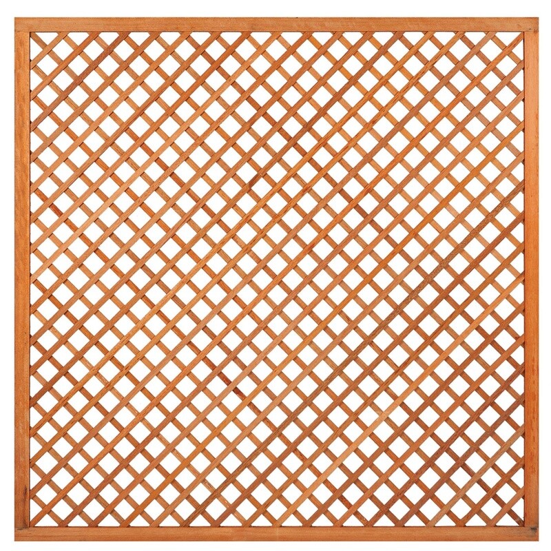 Trellis diagonaal Hardhout