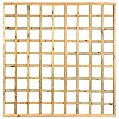 Trellis recht met lijst Geïmp.