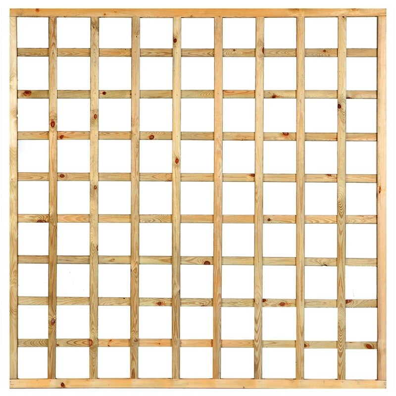Trellis recht met lijst Geïmp.
