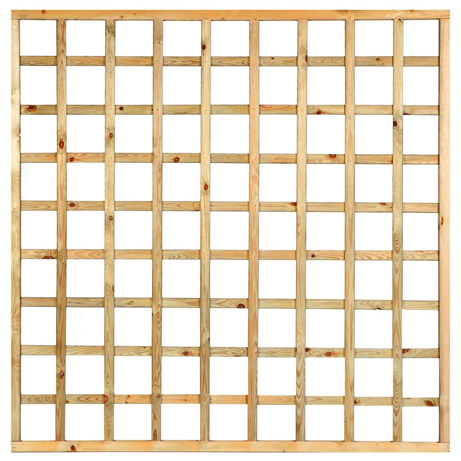 Trellis recht met lijst Geïmp., Size: H180xB180cm