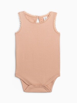 Luna Lace Bodysuit | Blush