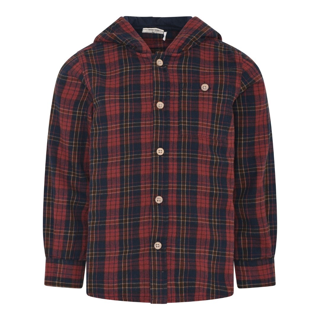 Check LS Shirt  | Hot Chocolate