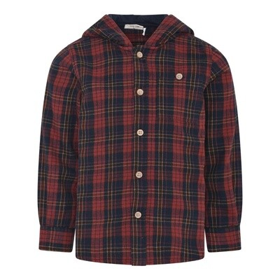 Check LS Shirt  | Hot Chocolate