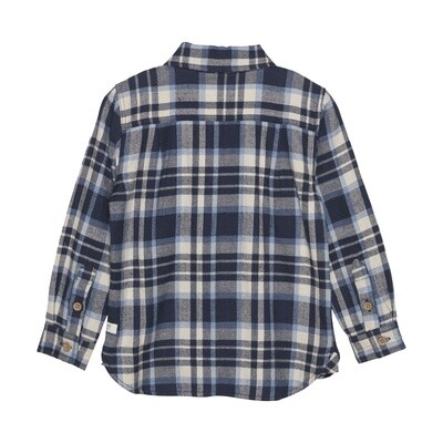 Check LS Shirt  | Parisian Night