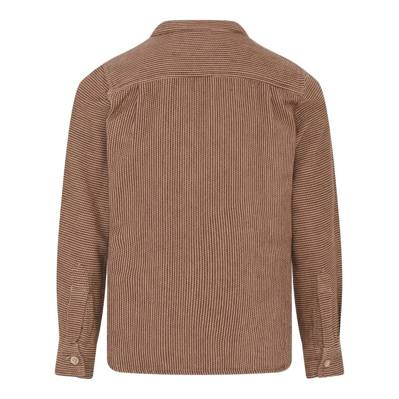 Woven LS Shirt | Chestnut