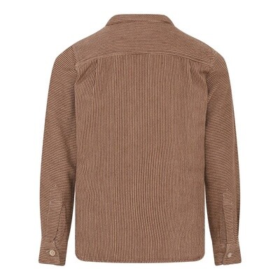 Woven LS Shirt | Chestnut