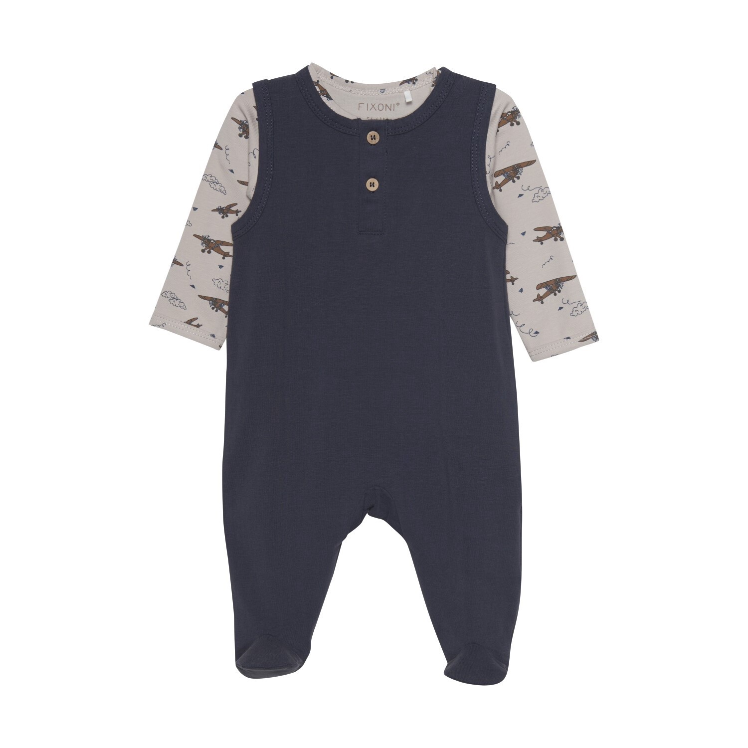 Planes Set w/ Bodysuit &amp; Romper
