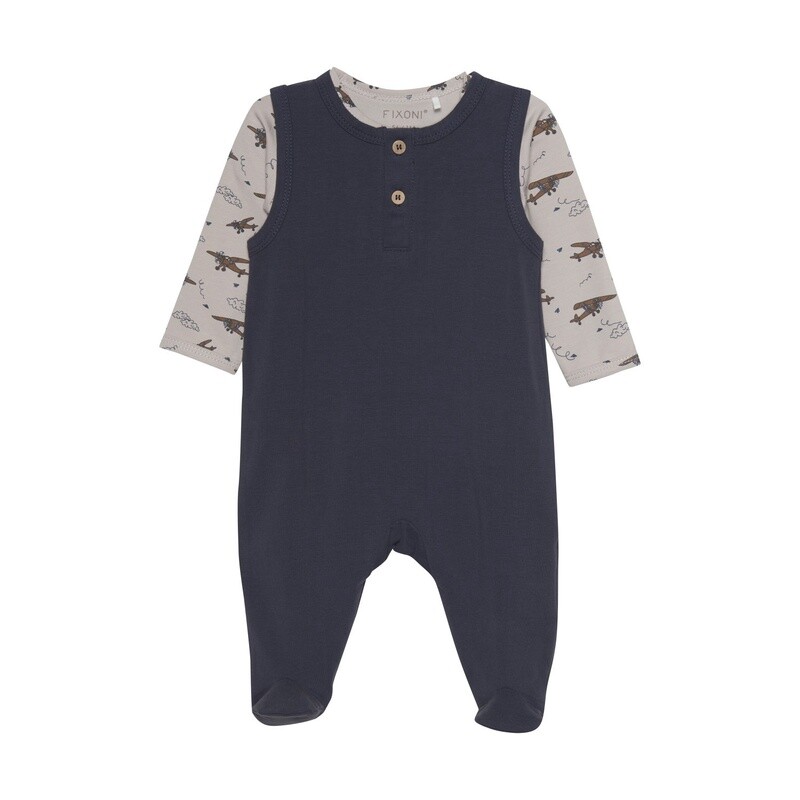 Planes Set w/ Bodysuit &amp; Romper