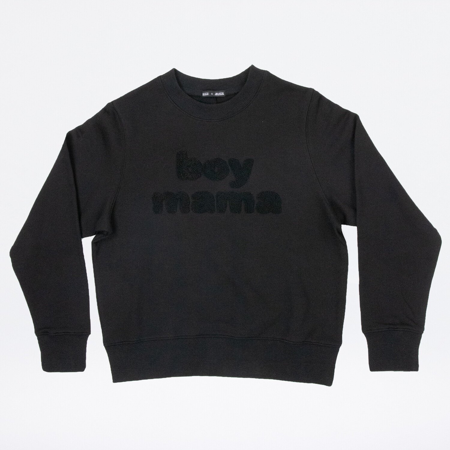 Chenille Cotton Sweatshirt | Boy Mama
