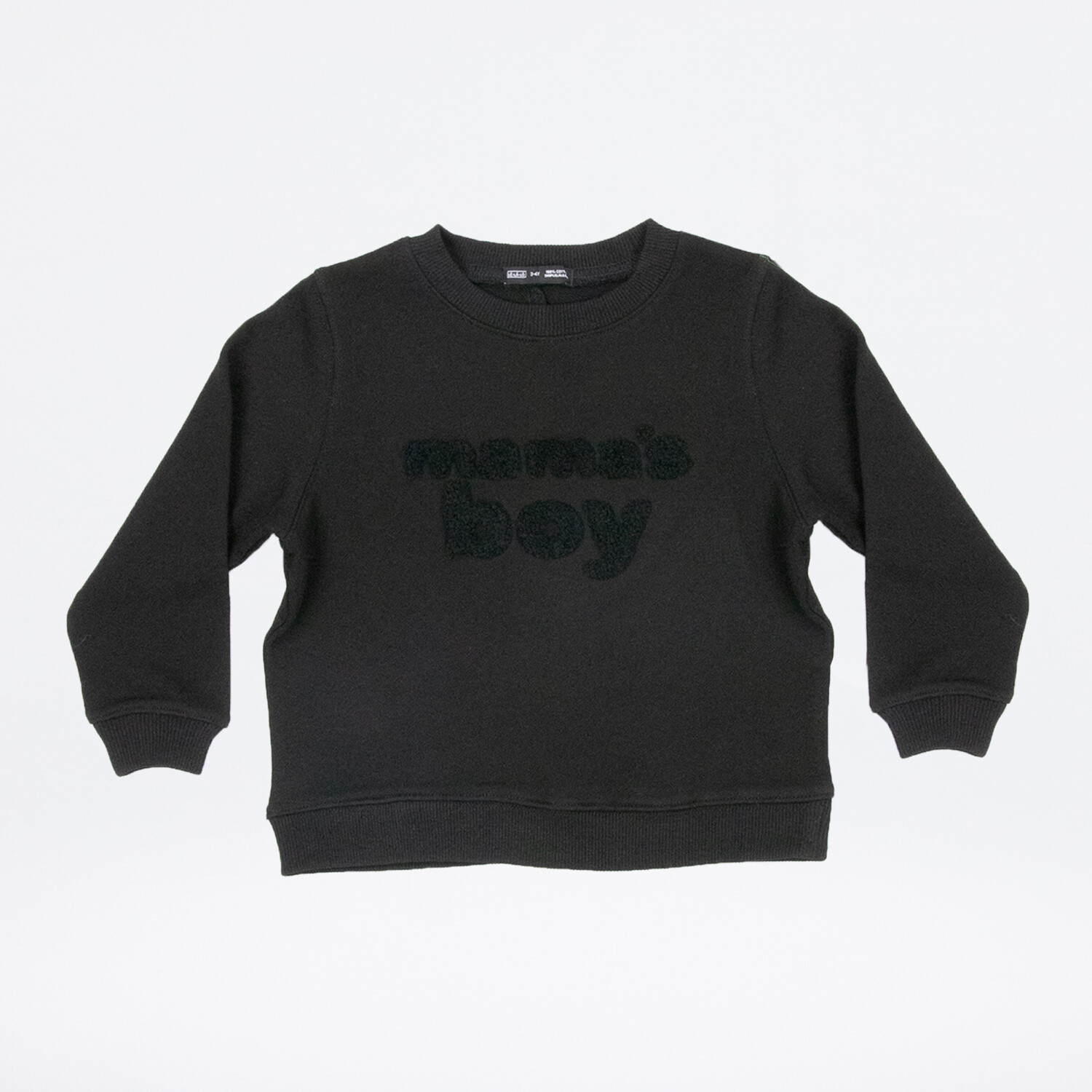 Chenille Cotton Sweatshirt | Mama&#39;s Boy