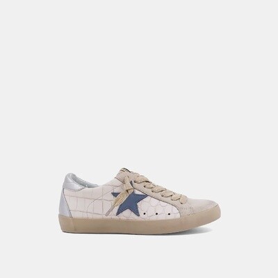 Paula Sneaker | Beige Croco