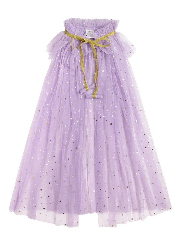 Lavender Star Cape - Kids Dress Up Cape