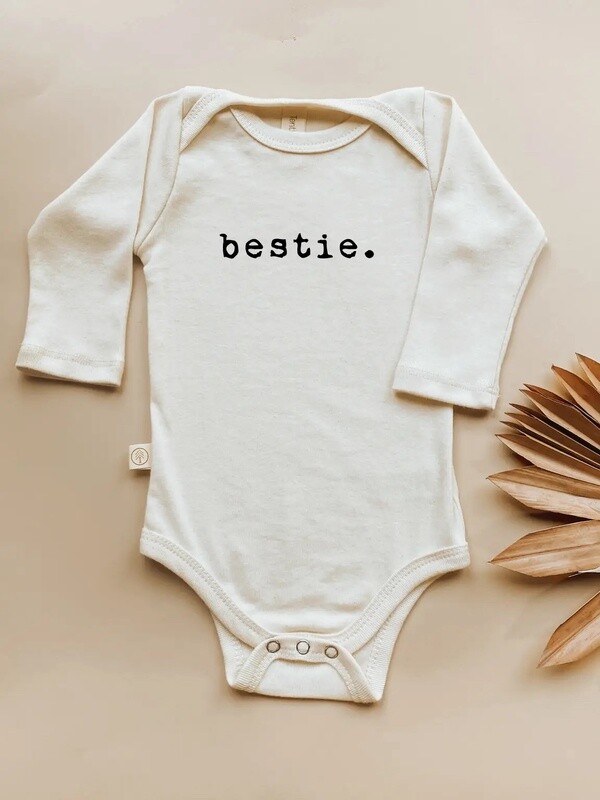 Organic Long Sleeve Bodysuit | Bestie