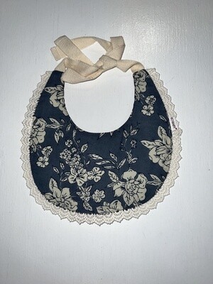Blue Roses Bib