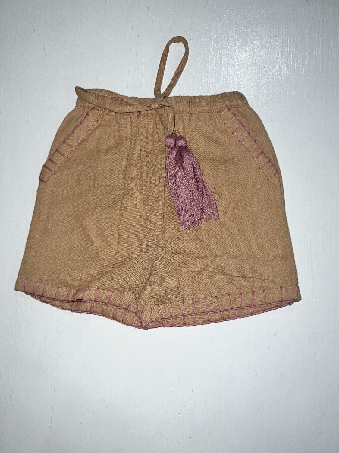 Lilac Tassle Shorts