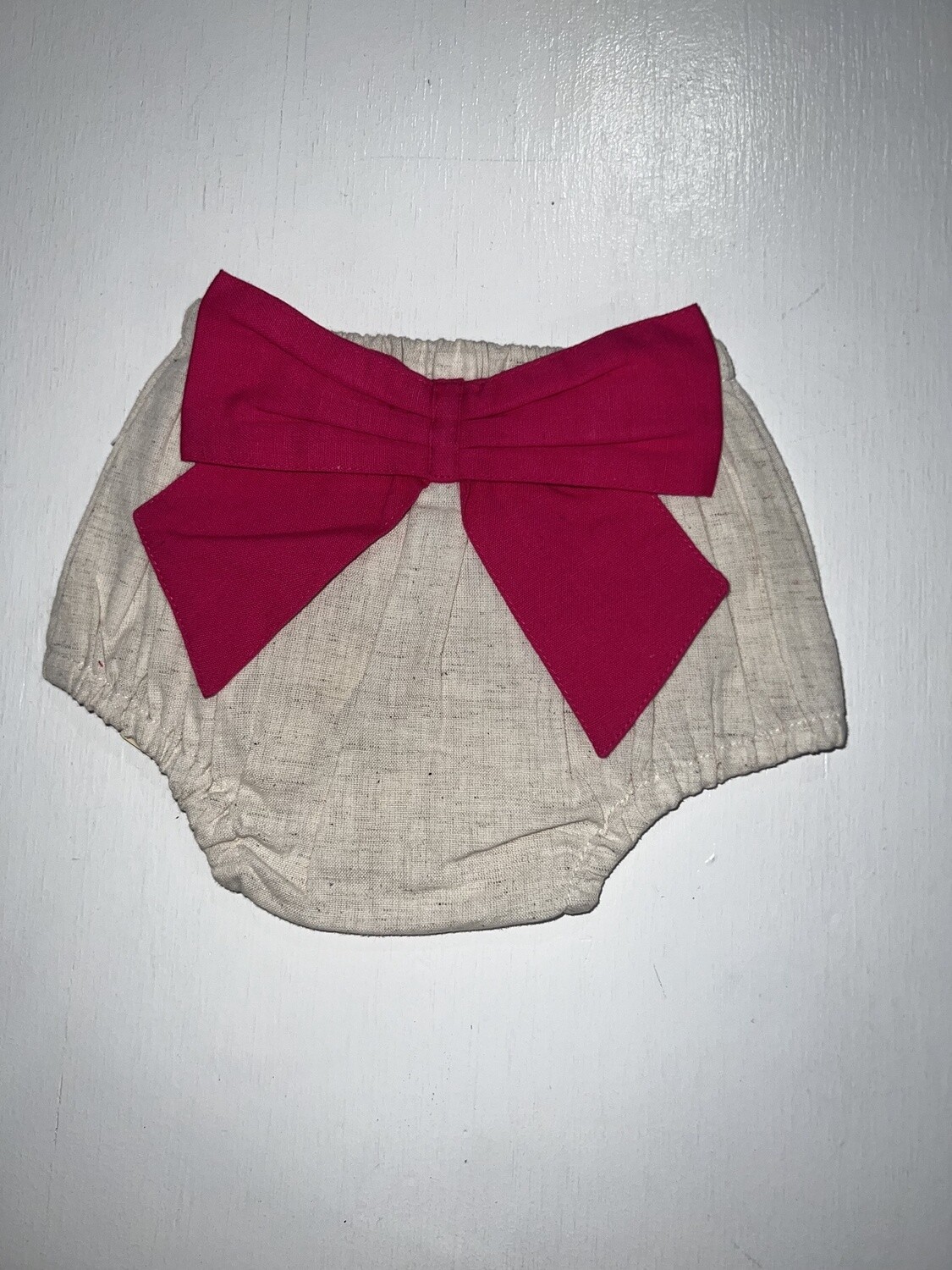 Fuschia Bow Bloomer