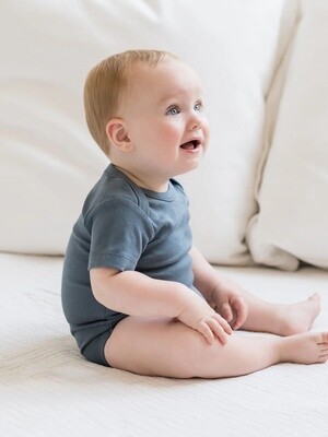 Classic Short Sleeve Bodysuit | Harbor