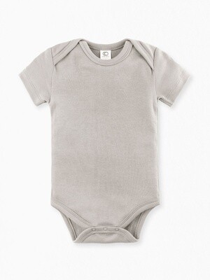 Classic Short Sleeve Bodysuit | Stone