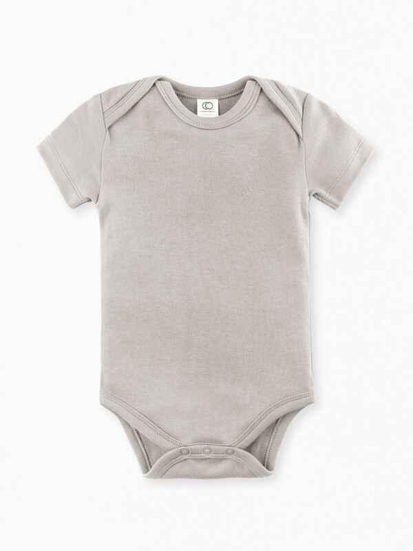 Classic Short Sleeve Bodysuit | Stone