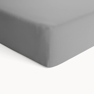 100% Organic Cotton Crib Sheet | Grey