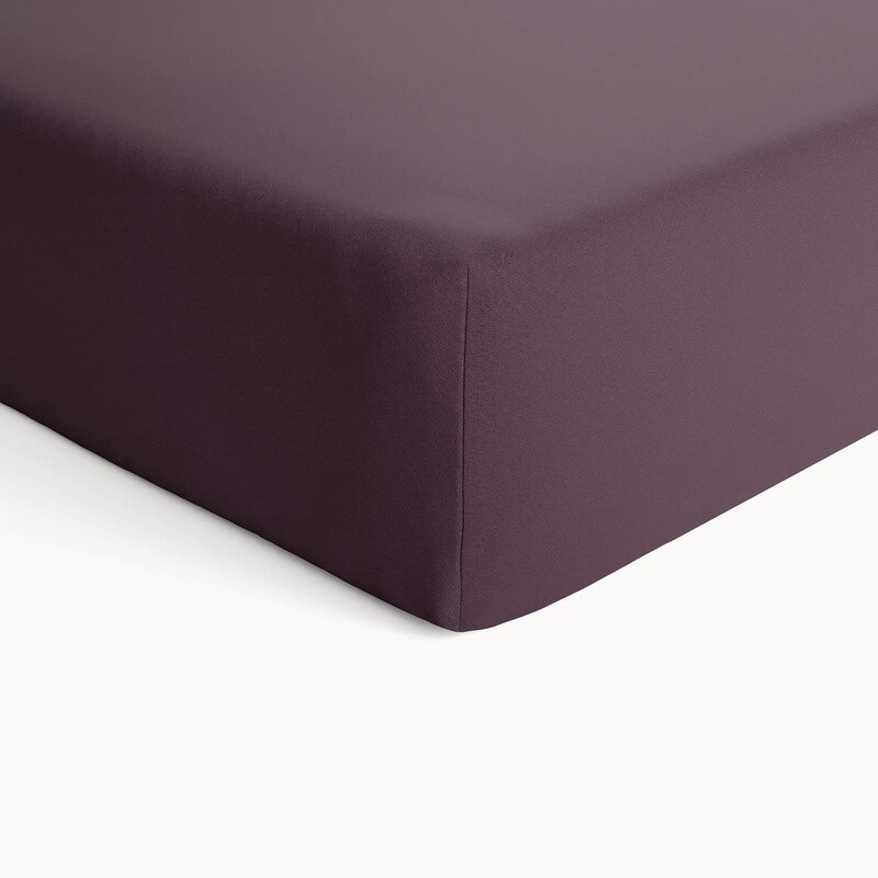 100% Organic Cotton Fitted Crib Sheet | Fig
