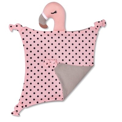 Franny Flamingo Blankie Lovey