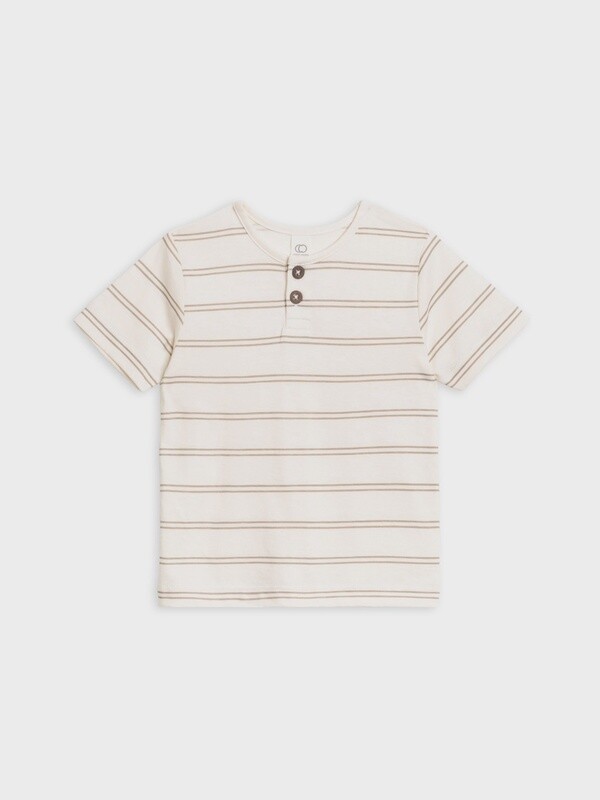 Reef Henley Crew Neck Tee | Dover Stripe
