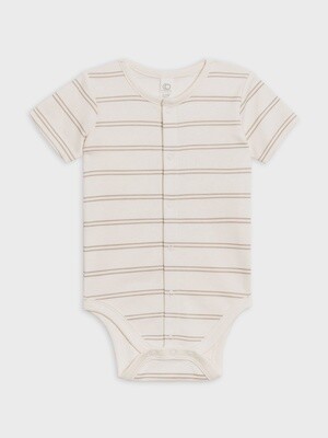 Morgan Bodysuit | Dover Stripe / Dove