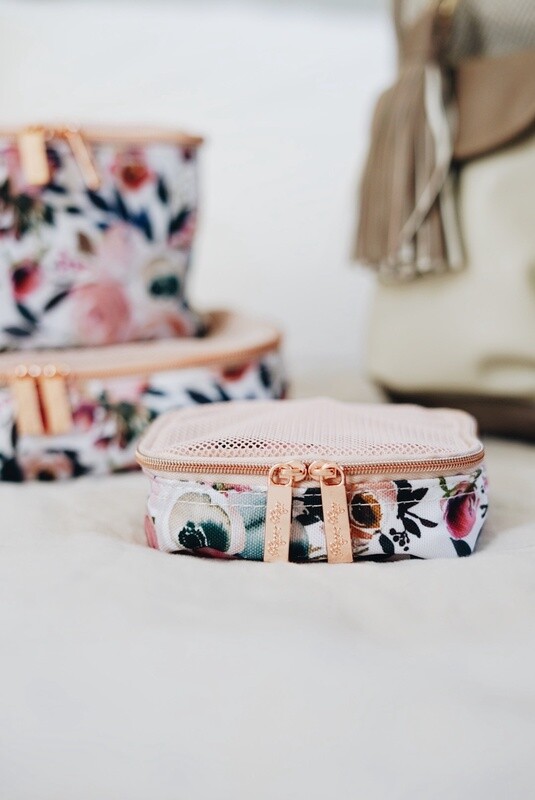 Pack Like a Boss™ Diaper Bag Packing Cubes_Blush Floral