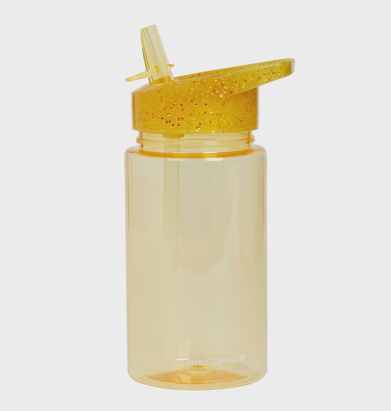 Kids drink bottle / water bottle | Gold Glitter