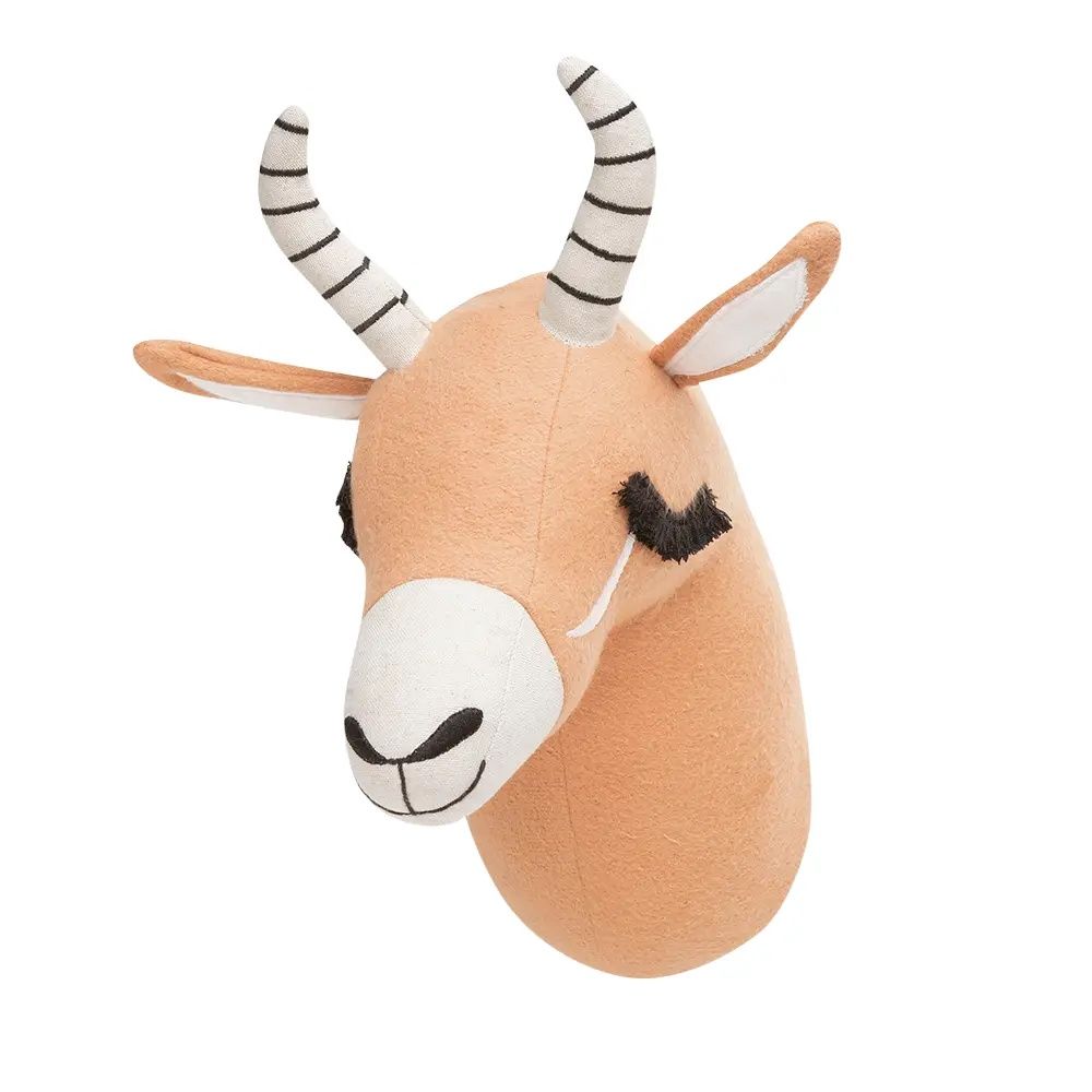 Antelope Plush Head Wall Décor