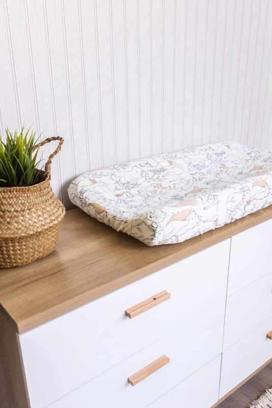 Ezra Changing Pad Cover | Woodland
