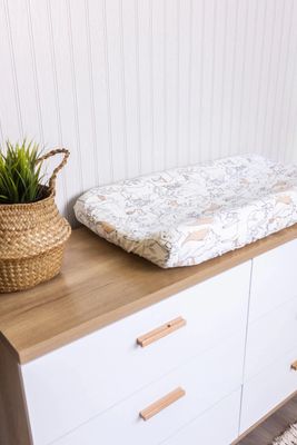 Ezra Changing Pad Cover | Woodland