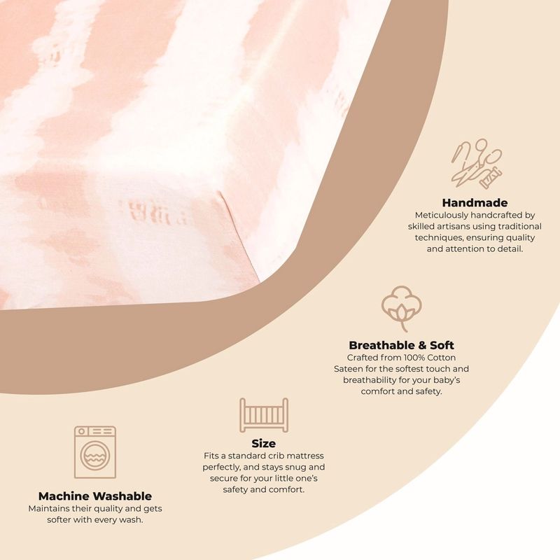 Parker Crib Sheet | Tie-Dye