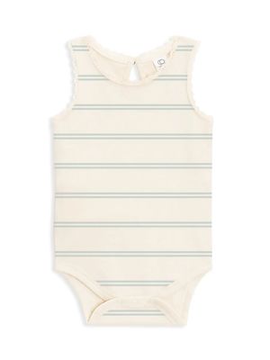 Luna Lace Bodysuit | Fisher Stripe / Ivory + Ocean