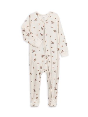 Peyton Zipper Sleeper | Bonnie Floral / Fig