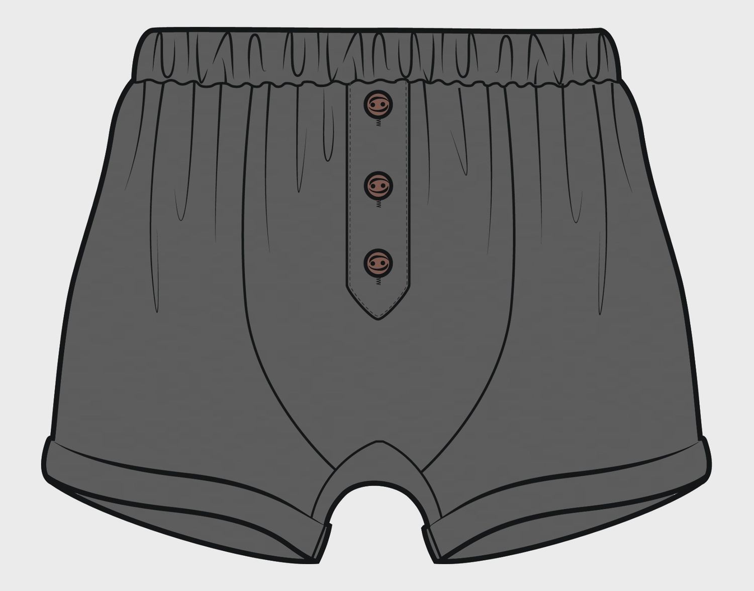 Boxer Short | Charcoal