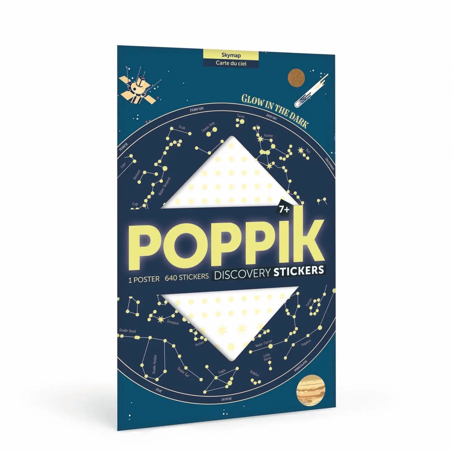 Carte du ciel - Poster en stickers - Discovery 7 +